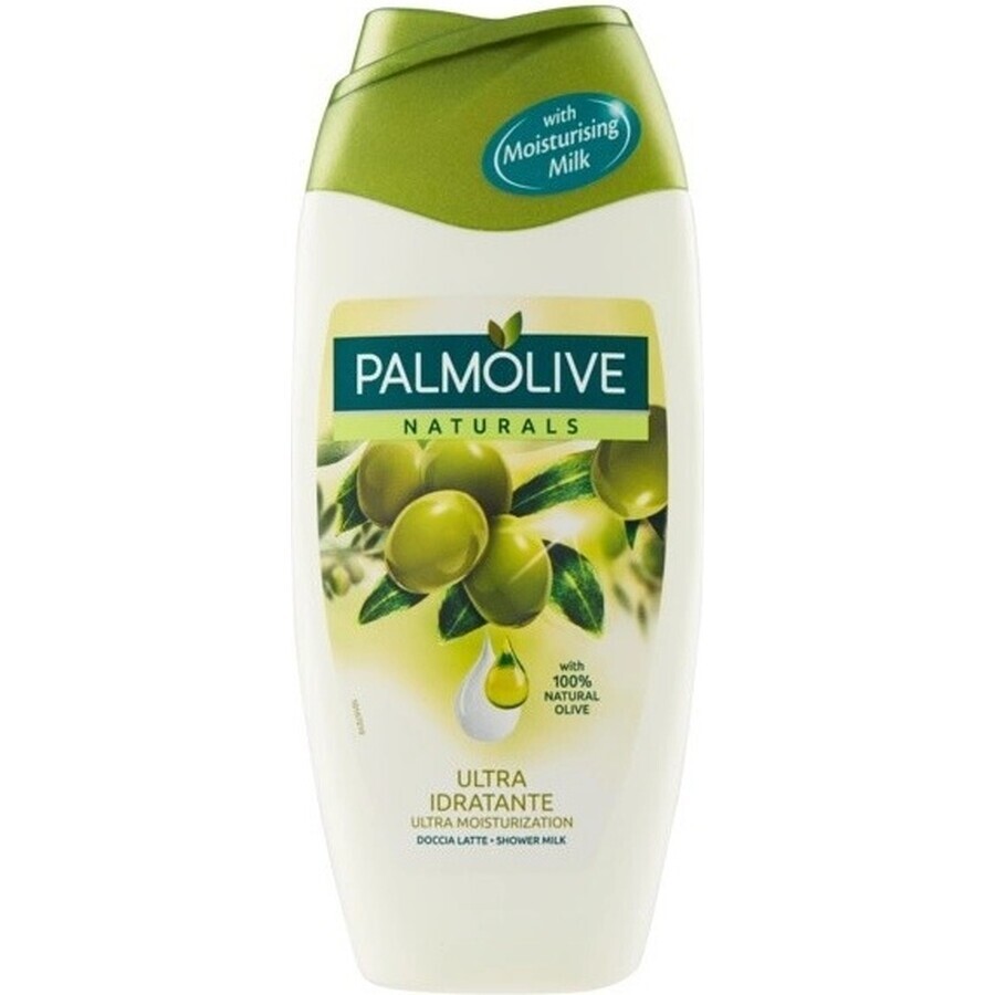 Gel de duș Palmolive Nat.Olive Milk 1×250 ml, hidratare și hrănire a pielii