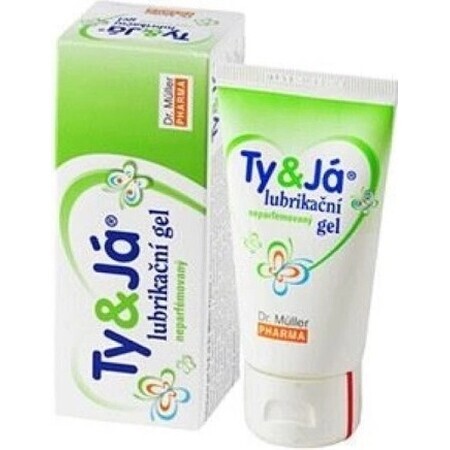 Dr. Müller TY&YES LUBRIFYING GEL Unscented 1×50 ml, laisse une hydratation naturelle