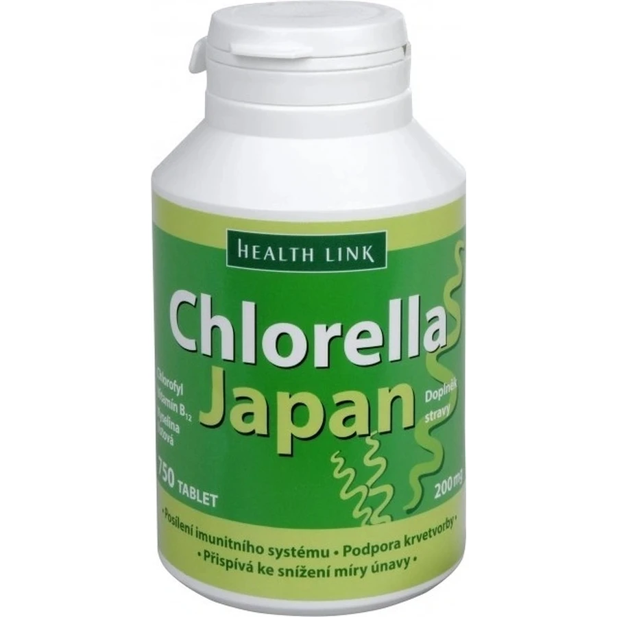 Health Link CHLORELLA JAPAN 1×750 tbl, Chlorella