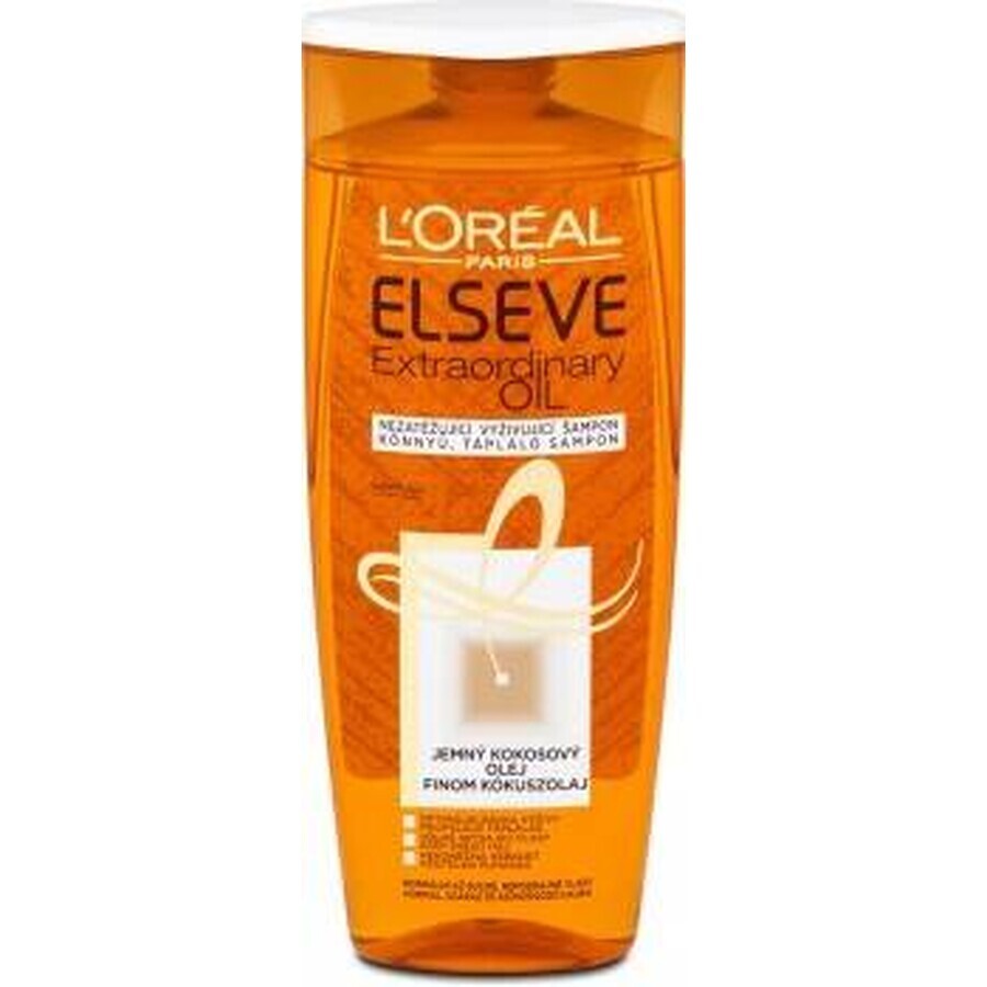 ELSEVE OLIO EXTRAORDINARIO 1×250 ml, shampoo per capelli secchi