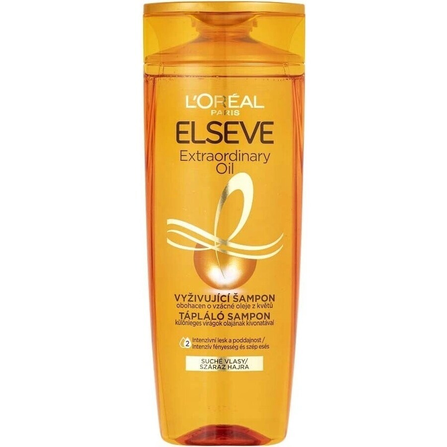 ELSEVE OLIO EXTRAORDINARIO 1×250 ml, shampoo per capelli secchi