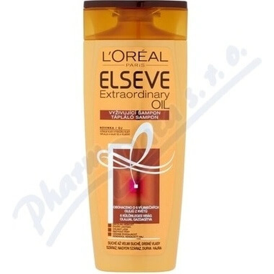 ELSEVE OLIO EXTRAORDINARIO 1×250 ml, shampoo per capelli secchi