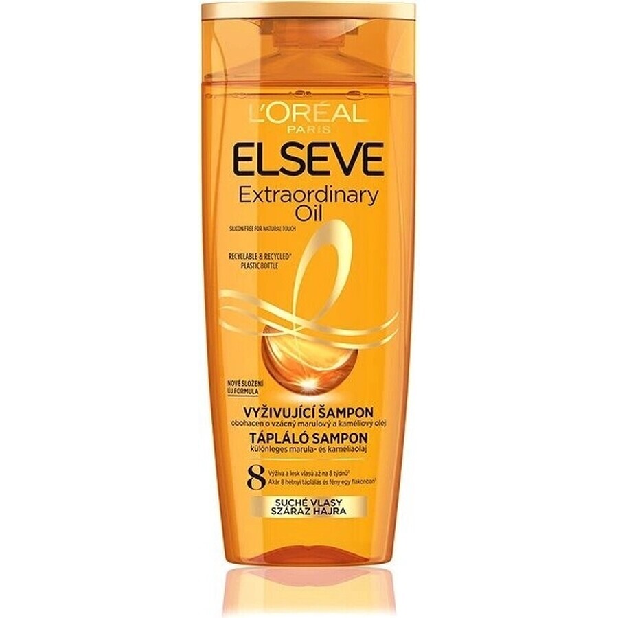 ELSEVE OLIO EXTRAORDINARIO 1×250 ml, shampoo per capelli secchi