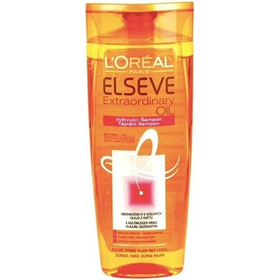 ELSEVE OLIO EXTRAORDINARIO 1×250 ml, shampoo per capelli secchi