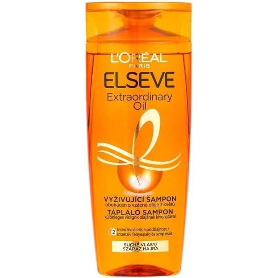 ELSEVE OLIO EXTRAORDINARIO 1×250 ml, shampoo per capelli secchi