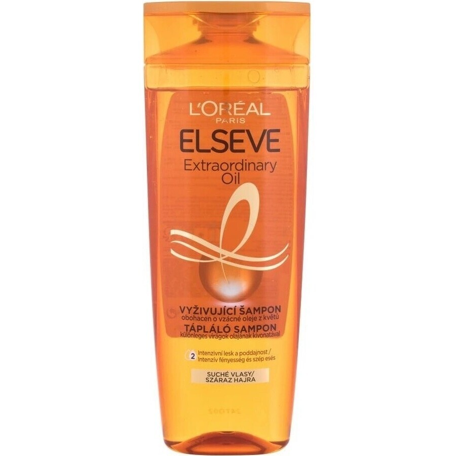 ELSEVE OLIO EXTRAORDINARIO 1×250 ml, shampoo per capelli secchi