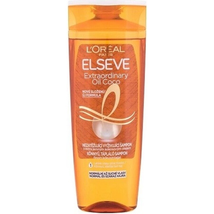 ELSEVE OLIO EXTRAORDINARIO 1×250 ml, shampoo per capelli secchi