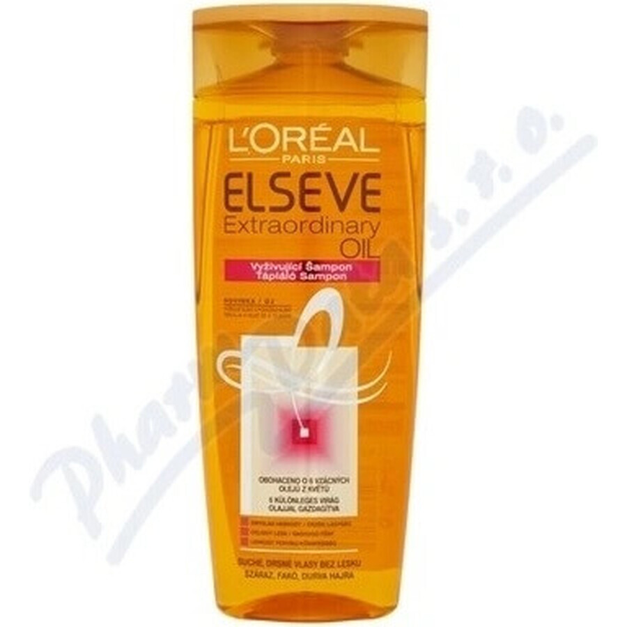 ELSEVE OLIO EXTRAORDINARIO 1×250 ml, shampoo per capelli secchi