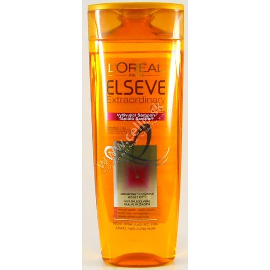 ELSEVE OLIO EXTRAORDINARIO 1×250 ml, shampoo per capelli secchi