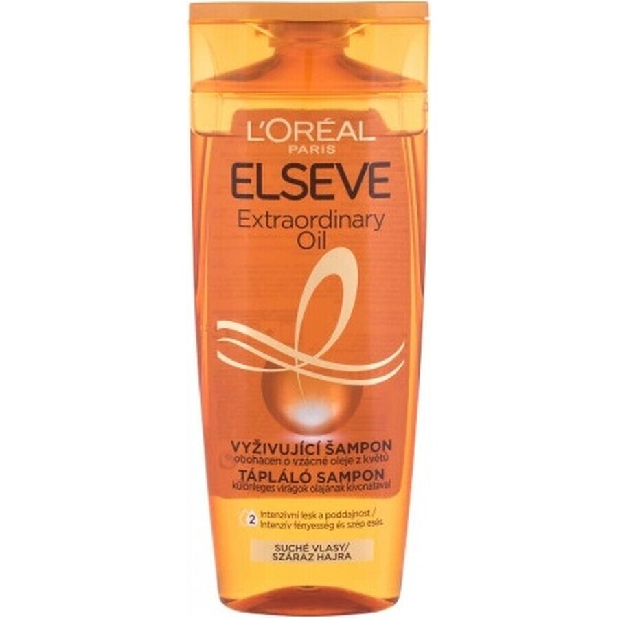 ELSEVE OLIO EXTRAORDINARIO 1×250 ml, shampoo per capelli secchi