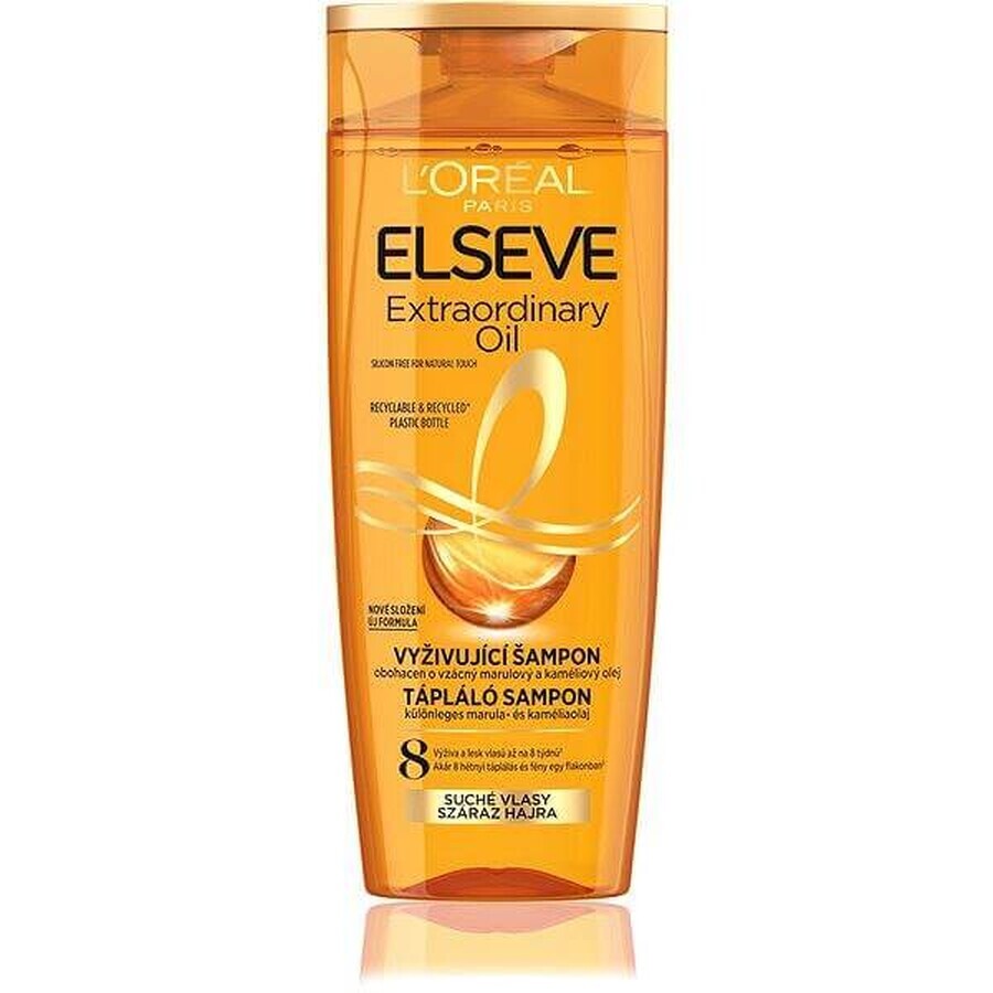 ELSEVE OLIO EXTRAORDINARIO 1×250 ml, shampoo per capelli secchi