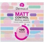 Dermacol Mattifying Papers Matt Control 1×100 buc, hârtii matifiante