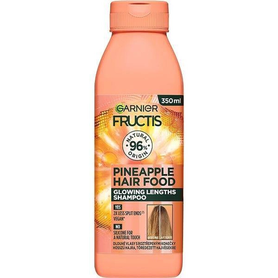 Garnier Fructis Hair Food Ananas Verhelderende shampoo voor lang haar, 350 ml 1×350 ml, Verhelderende shampoo