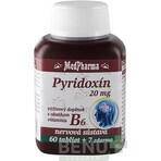 MedPharma PYRIDOXIN 20 mg (vitamine B6) 1×67 tbl, 60+7 gratis