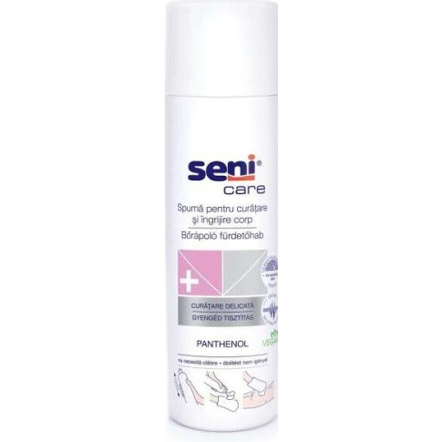 Seni Care Gel douche crémeux 3% urée, oméga 3,6, silymarine, 1x500 ml