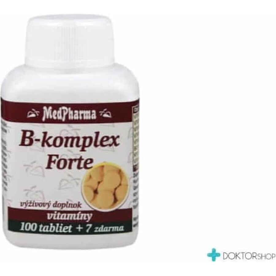 MedPharma B-complex Forte 1×37 tbl, voedingssupplement