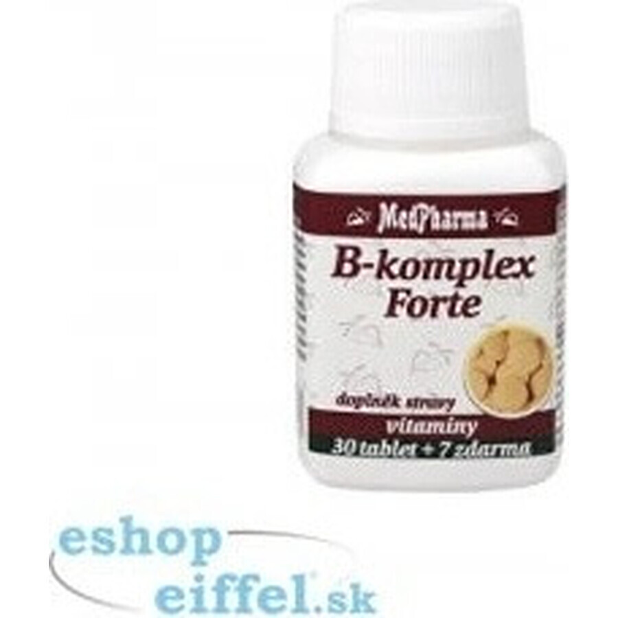 MedPharma B-complex Forte 1×37 tbl, voedingssupplement