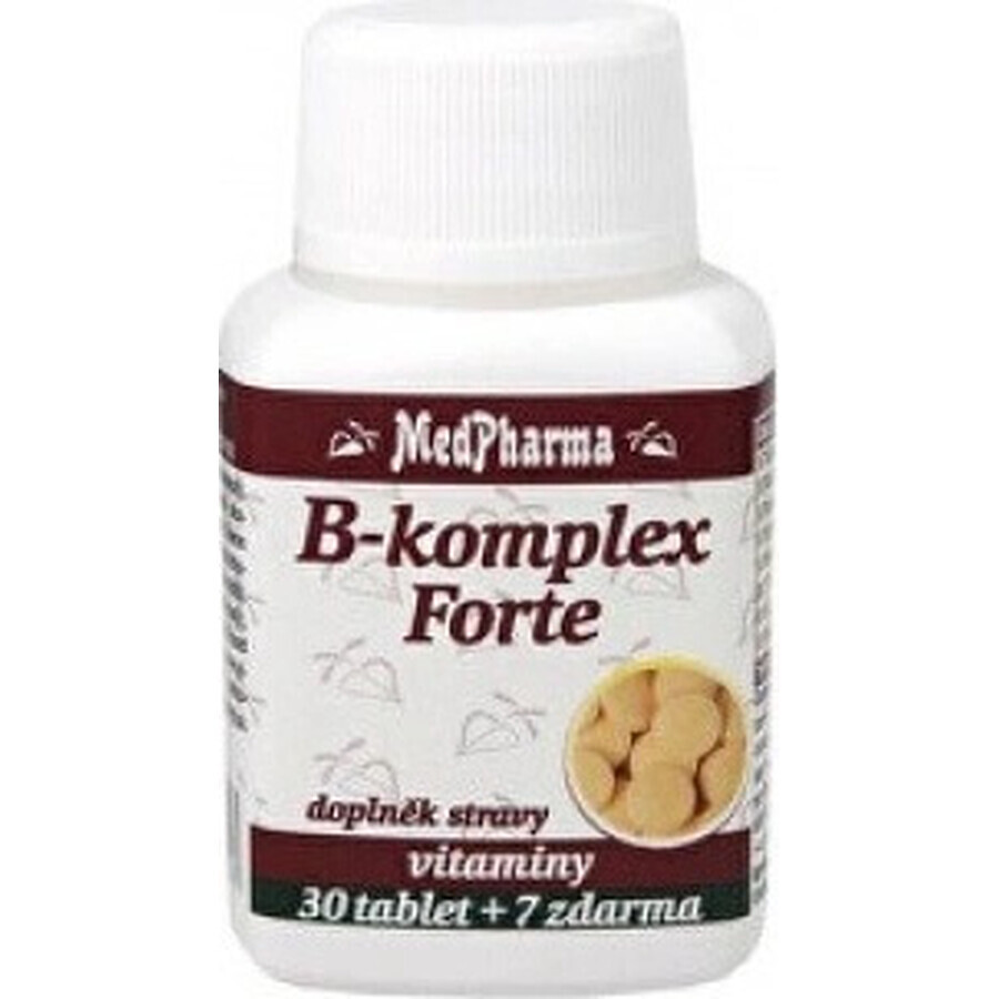 MedPharma B-complex Forte 1×37 tbl, voedingssupplement