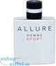 Chanel Allure Homme Sport Edt 100ml 1&#215;100 ml, Eau de toilette