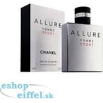 Chanel Allure Homme Sport Edt 100ml 1×100 ml, Eau de toilette