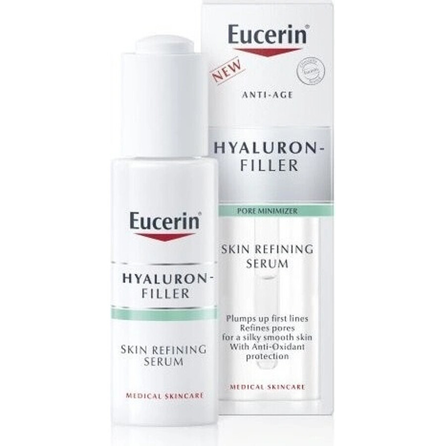 Eucerin HYALURON-FILLER Skin Refiner SERUM 1×30 ml, anti-âge, sérum affinant