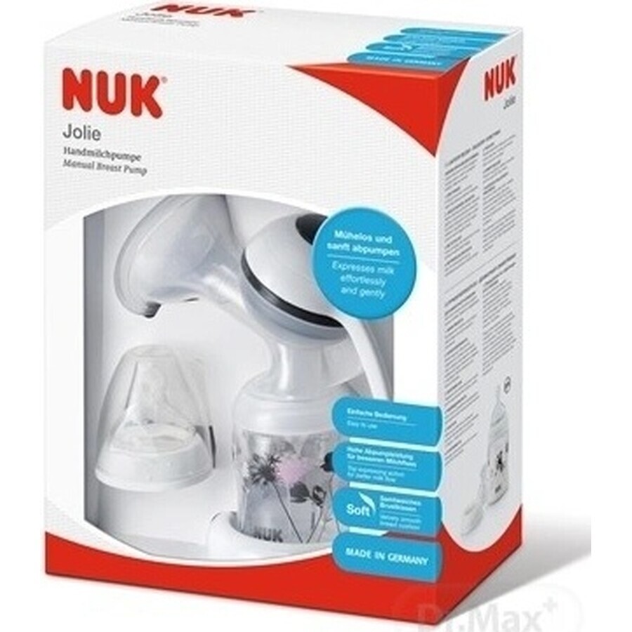 NUK JOLIE Manual breast pump 1×1 set, manual breast pump