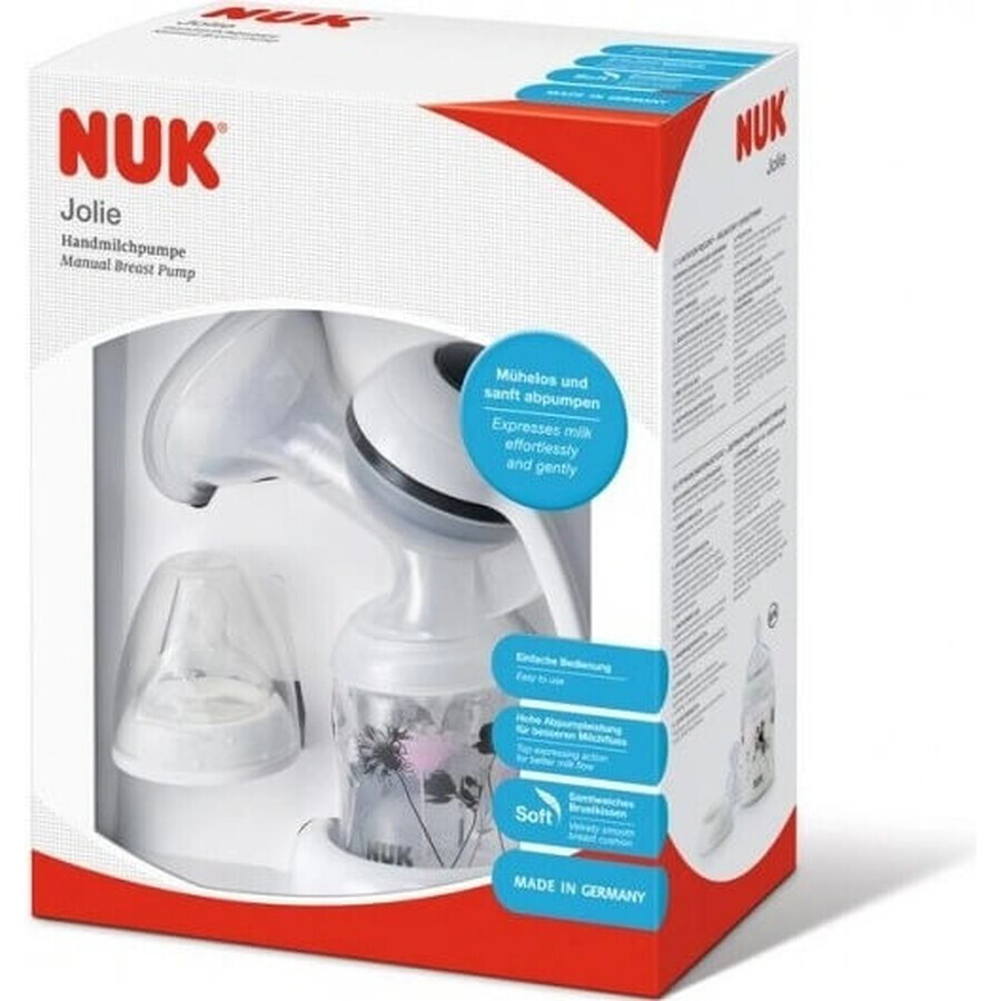 NUK JOLIE Manual breast pump 1×1 set, manual breast pump