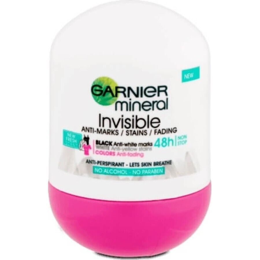 Garnier Invisible Ball Antiperspirant 1×50 ml, roll-on