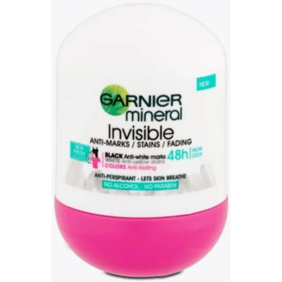 Garnier Invisible Ball Antiperspirant 1×50 ml, roll-on