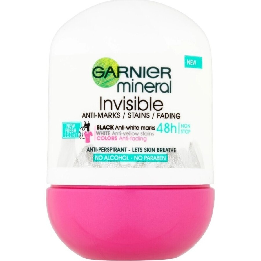 Garnier Invisible Ball Antiperspirant 1×50 ml, roll-on