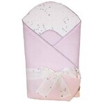 EKO Enveloppe en coton avec impression et noix de coco à l'intérieur Rose clair 1×1 pc, avec fibre hypoallergénique