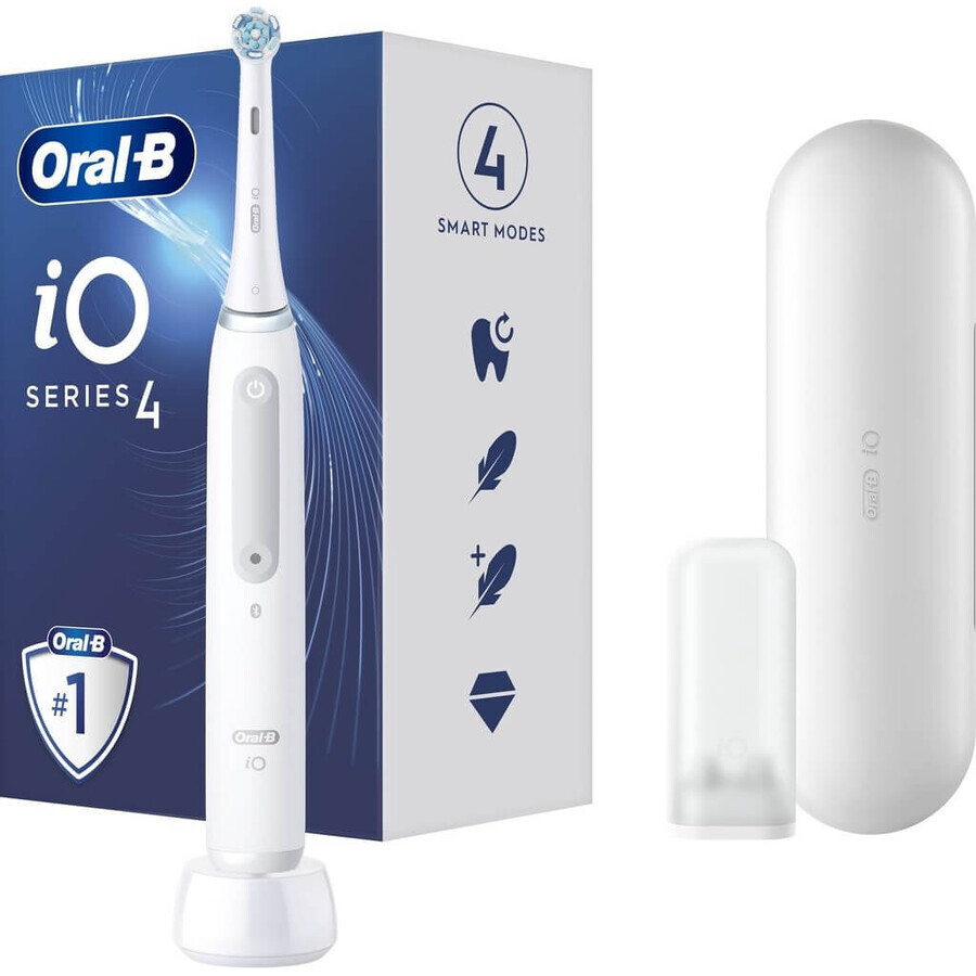 Oral B iO iO serie 4 wit 1×1 elektrische tandenborstel, elektrische tandenborstel