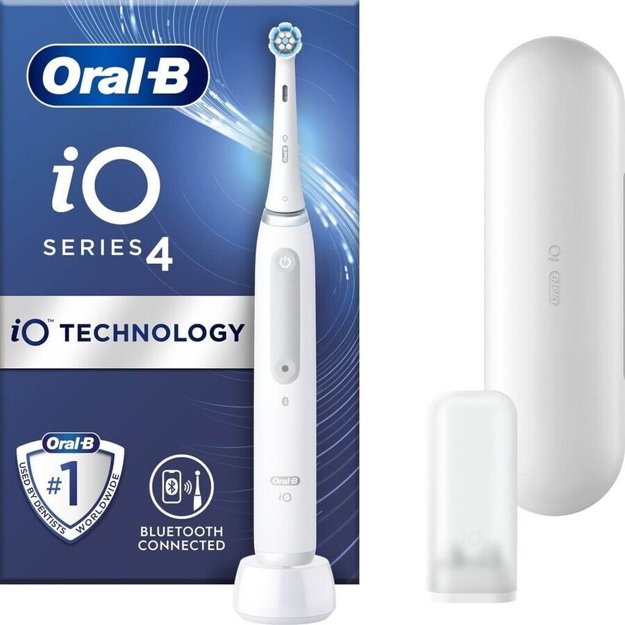 Oral B iO iO serie 4 wit 1×1 elektrische tandenborstel, elektrische tandenborstel