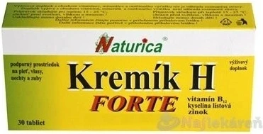 Naturica KREMIK H FORTE 1×30 tbl, silicone