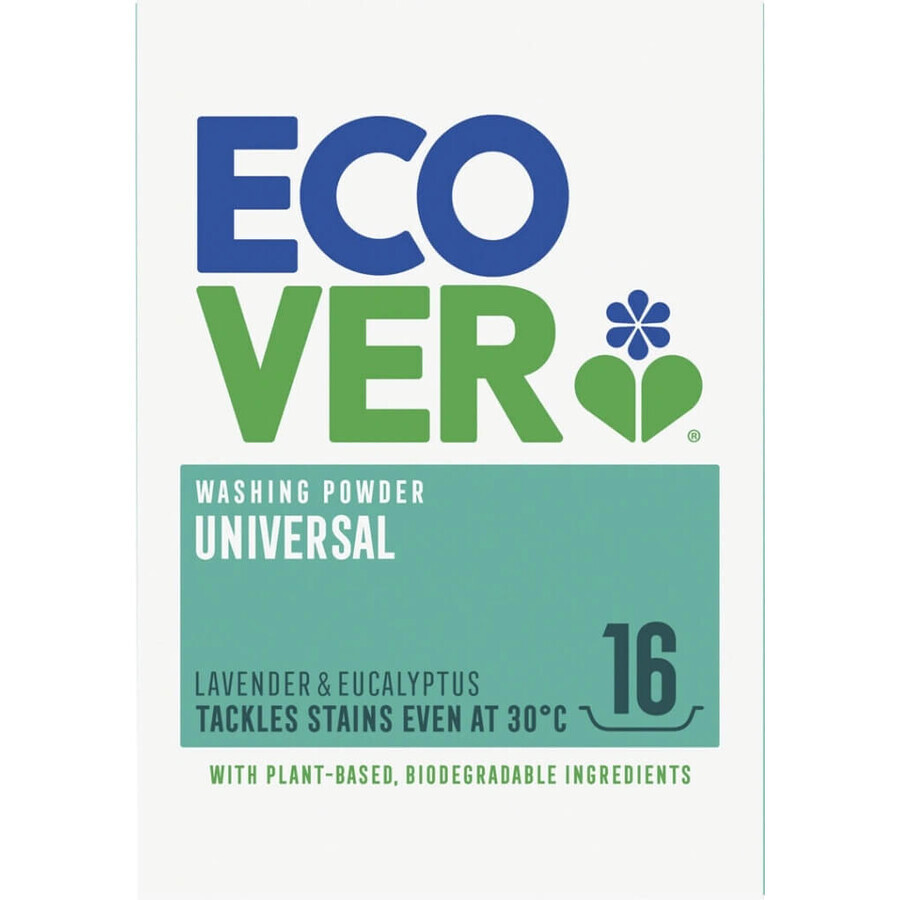 ECOVER Lessive Uni 1x16 PD, Lessive