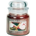 Village Candle Geurkaars in glas - Appel en kaneel, medium 1×1 st