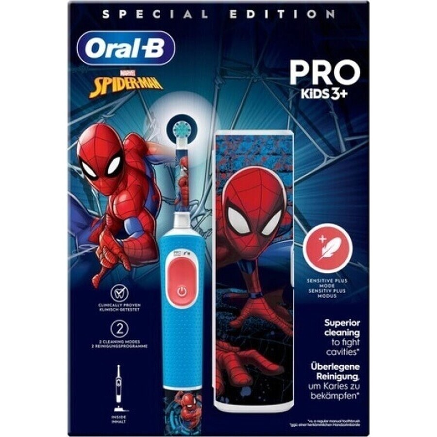 Oral B EK Pro Junior 3+ Spiderman 1×1 elektrische tandenborstel