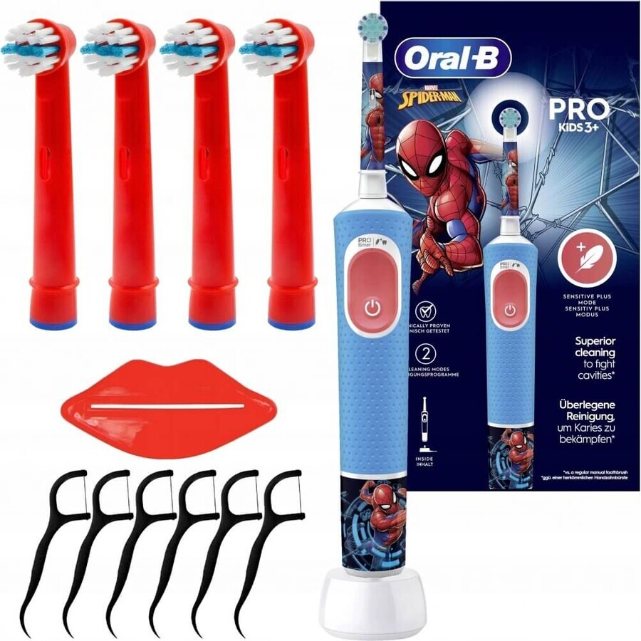 Oral B EK Pro Junior 3+ Spiderman 1×1 elektrische tandenborstel