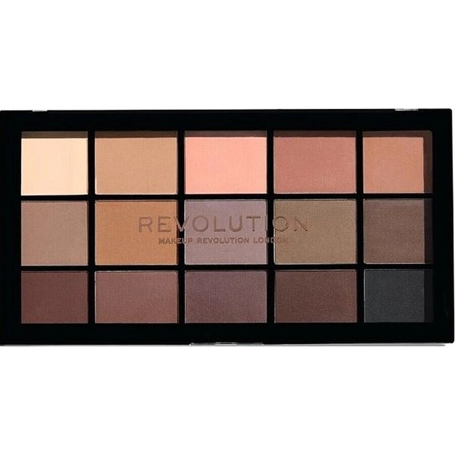 Revolution, Re-Loaded Basic Mattes, palette di ombretti 1×16,50 g, palette di ombretti