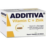 ADDITIVA VITAMINE C+ ZINOC 80TBL 1×80 tbl, voedingssupplement