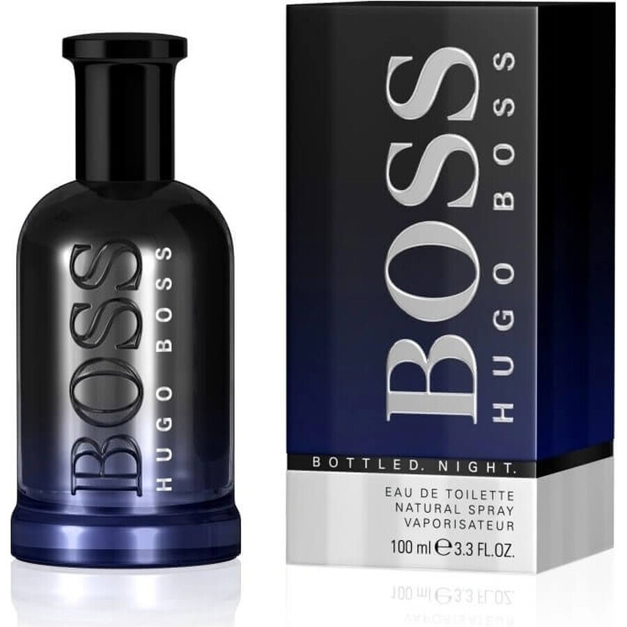 Hugo Boss No 6 Bottled Night Edt 100ml 1×100 ml, Eau de toilette