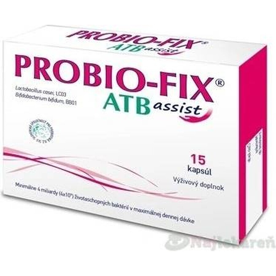 PROBIO-FIX ATB assist 1×15 cps, voedingssupplement