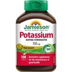 JAMIESON POTASIUM 100 mg PRECISION RELEASE 1×100 tbl, kalium