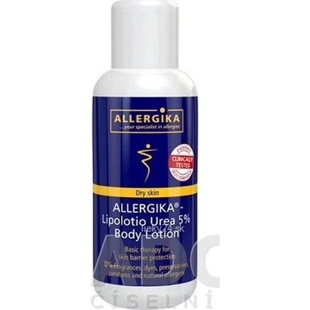 ALLERGIKA Lipolotio urea 5% 1×200 ml, crema per pelle atopica