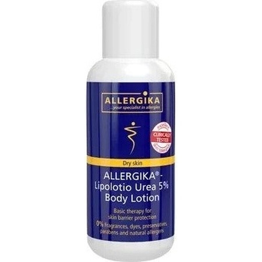 ALLERGIKA Lipolotio urea 5% 1×200 ml, crème voor de atopische huid