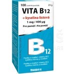 Vitabalans VITA B12 + Folsäure 1×100 tbl, Vitamin B12