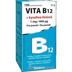 Vitabalans VITA B12 + Folsäure 1×100 tbl, Vitamin B12