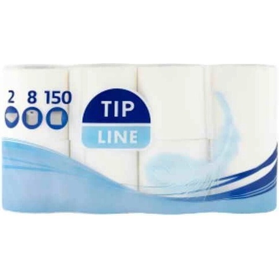 Type Line Toilettenpapier 8x150utr. 2vr. 2 Stk. 1×8, Toilettenpapier 2lagig