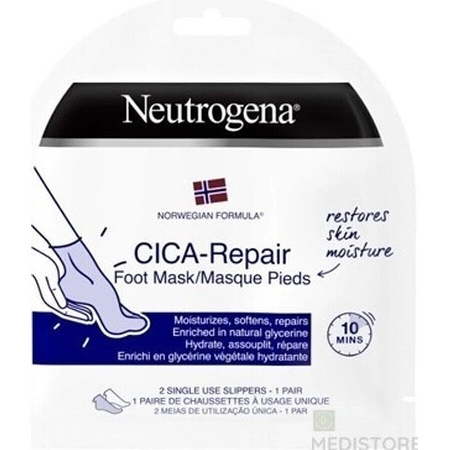 NEUTROGENA NR CICA maschera per i piedi 1x1 paio