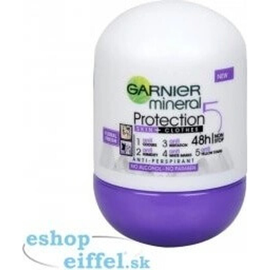 Garnier Mineral Protection 48h 1×50 ml, anti-transpirant parelmoer